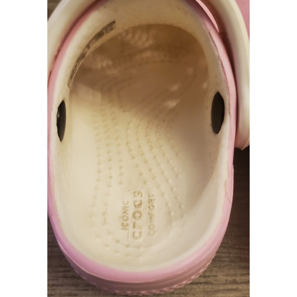 Crocs Classic Slip On Clogs Toddler Size C5 Pink - Picture 5 of 10